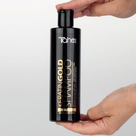  Бессульфатный шампунь Keratin Gold 300 мл